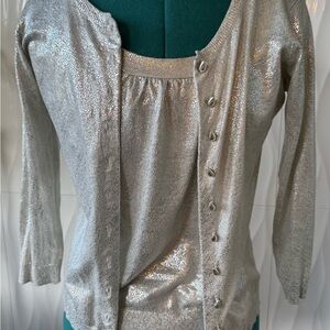 Etcetera Platinum Sweater Set